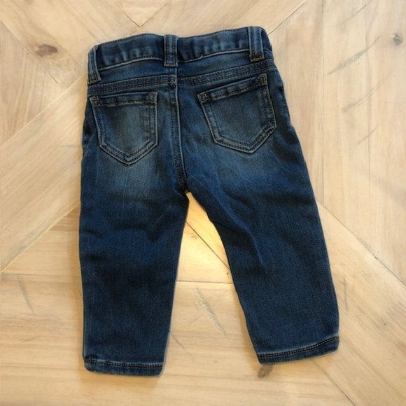 Cat and Jack Jeans Size 12M - Picture 3 of 3